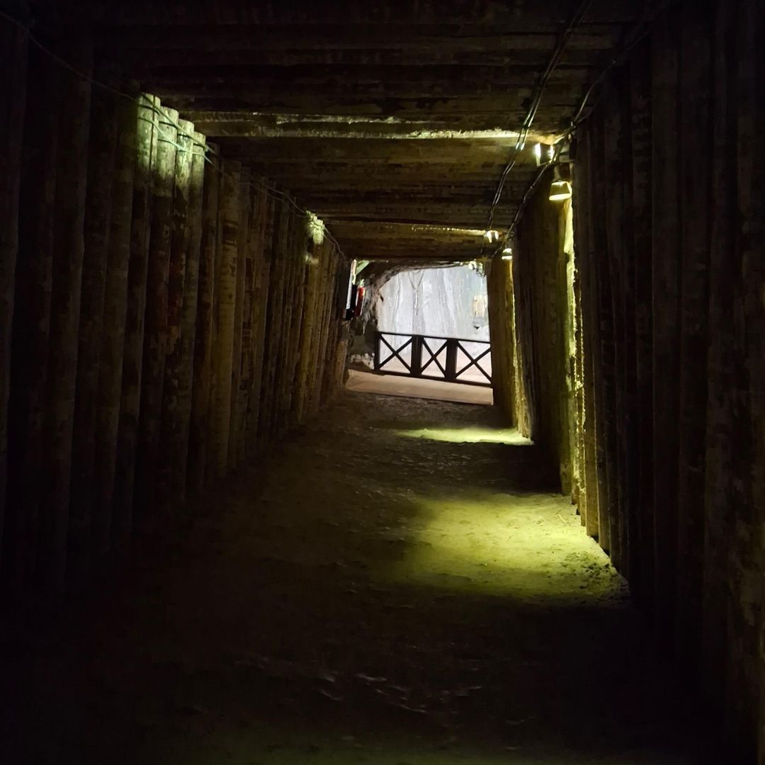 korytarz kopalni soli