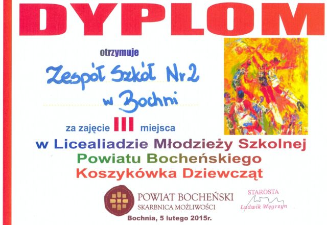 Koszykówka -licealiada 5