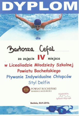 Powiatowe pływanie 9