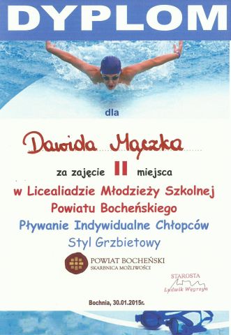 Powiatowe pływanie 8