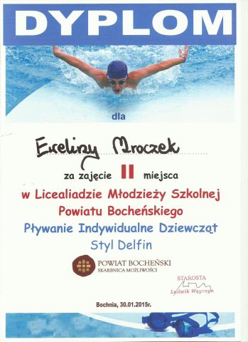 Powiatowe pływanie 10