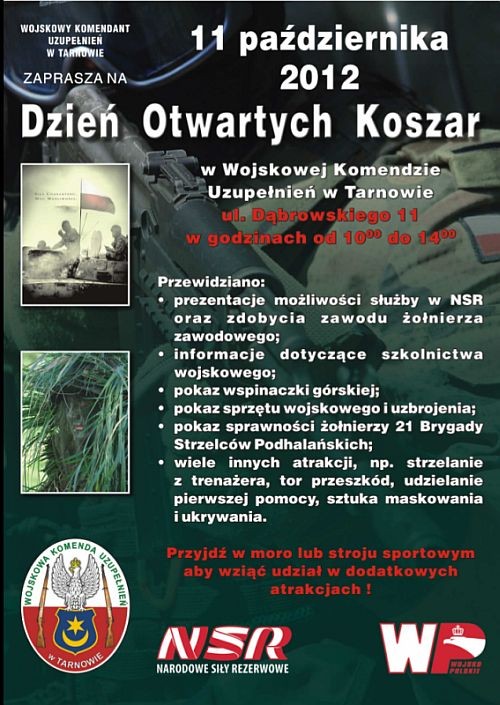 Dzień Otwartych Koszar w WKU w Tarnowie 2