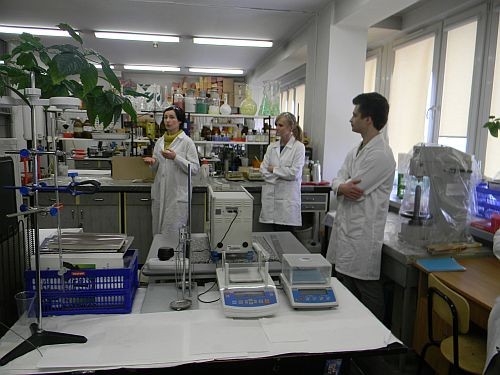 Koło biologiczno –chemiczne na wykładach.