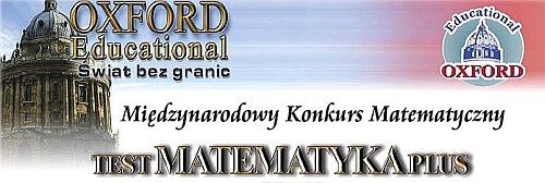 Ogólnopolski Konkurs Matematyczny Test Oxford Plus 2