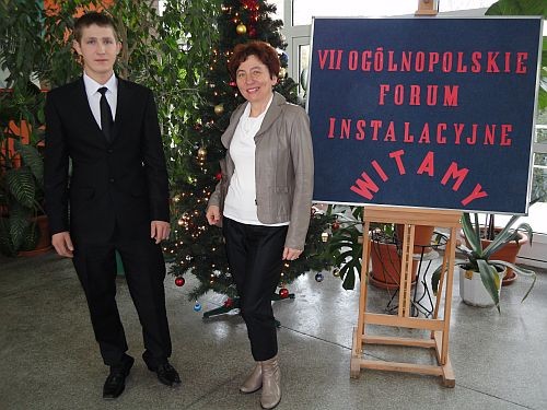 Arek finalistą VII Ogólnopolskiego Forum Instalacyjnego. 7