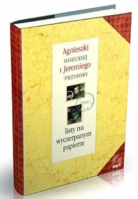 Okładka książki A. Osieckiej i J. Przybory "Listy na wyczerpanym papierze"
