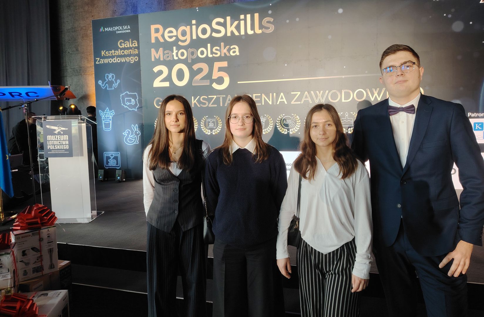 Uczniowie szkoły na RegioSkills Małopolska