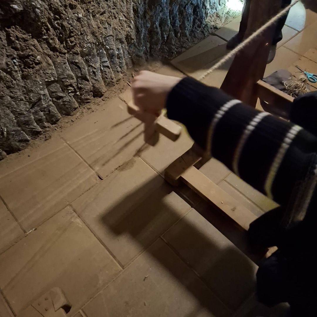 uczniowie w kopalni soli