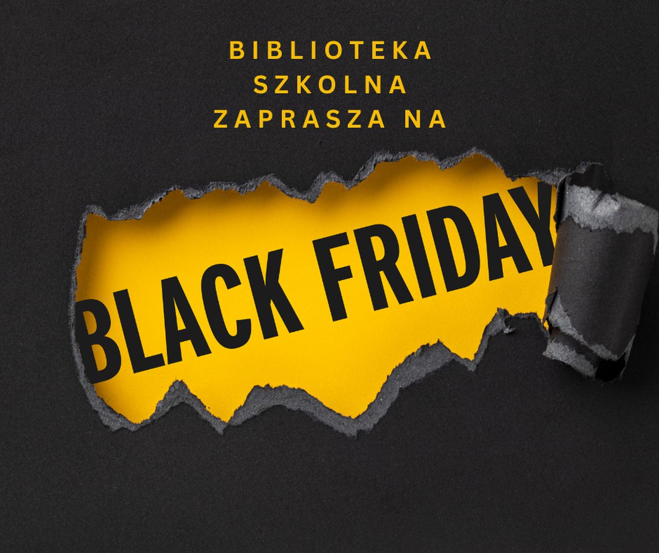 plakat Black friday