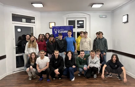 Uczniowie w trakcie Euroweek