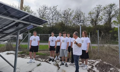 Uczniowie w trakcie praktyk zawodowych w ramach Erasmus