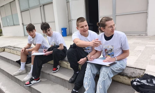 Uczniowie w trakcie praktyk zawodowych w ramach Erasmus