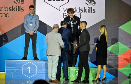 Wręczenie nagród laureatom konkursu WorldSkills