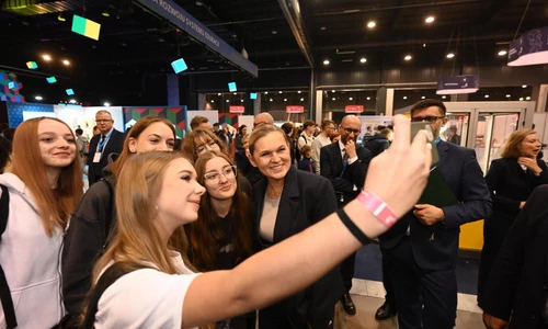 Zdjęcie z ministrą MEiN