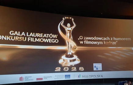 Galal laureatów za konkurs „O zawodowcach z humorem w filmowym kadrze”.filmowy "