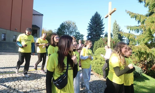 Uczestnicy Biegu Papieskiego