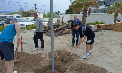 Uczniowie w trakcie praktyk zawodowych w ramach Erasmus