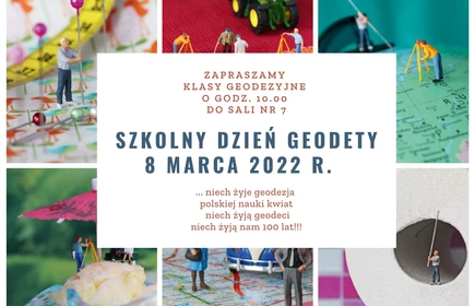 plakat na dzień geodety