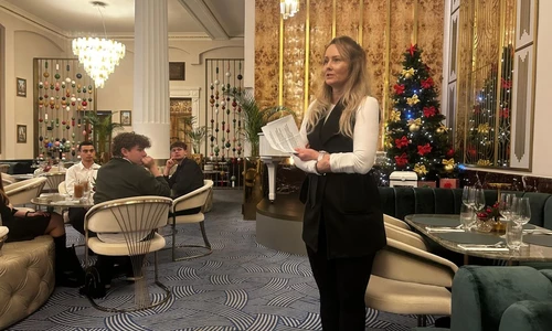 prelekcja w restauracji Hawełka