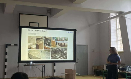 Zajęcia warsztatowe technik aranżacji wnętrz -firma Deante