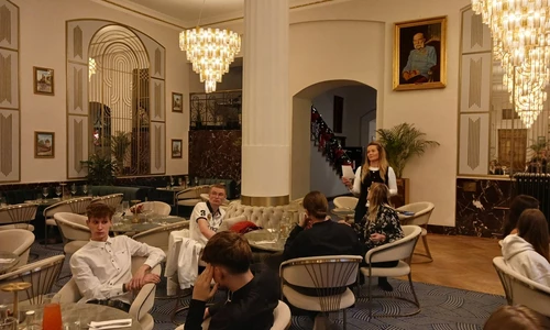 wnetrz restauracji Hawełka