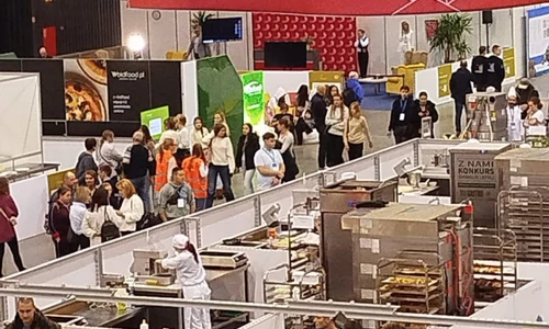 Widok ogólny hali zawodów