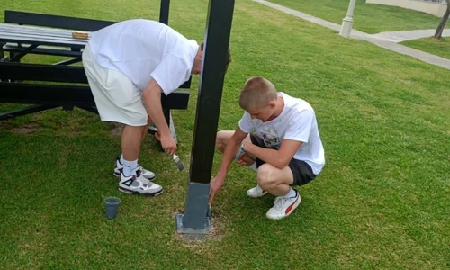 Uczniowie w trakcie praktyk zawodowych w ramach Erasmus