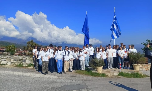 Uczniowie w trakcie wycieczek kulturowych w ramach praktyk Erasmus