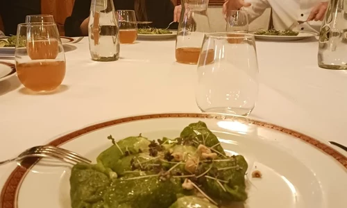 Przy stole w Wierzynku