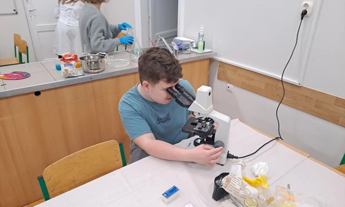 Uczniowie w trakcie festiwalu zawod&oacute;w