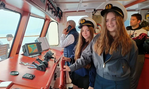 Uczniowie w trakcie wycieczek kulturowych w ramach praktyk Erasmus