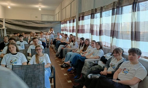 zakończenie praktyk widok sali z uczniami