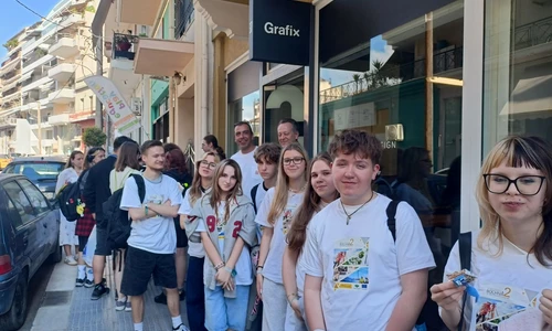 Uczniowie w trakcie praktyk zawodowych w ramach Erasmus