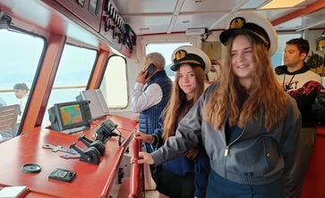 Uczniowie w trakcie wycieczek kulturowych w ramach praktyk Erasmus