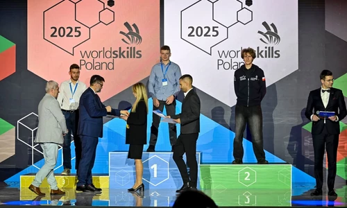 Wręczenie nagród laureatom konkursu WorldSkills