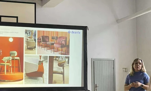 Zajęcia warsztatowe technik aranżacji wnętrz -firma Deante