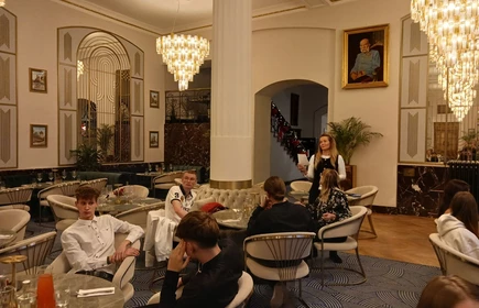 wnetrz restauracji Hawełka