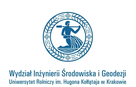 logo wydziału inżynierii środowiska i geodezji Uniwersytetu Rolniczego w Krakowie