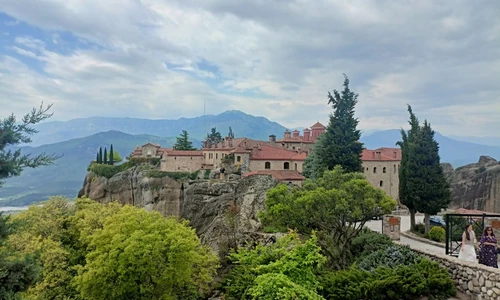 Uczniowie w trakcie wycieczek kulturowych w ramach praktyk Erasmus