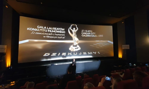 Galal laureat&oacute;w za konkurs &bdquo;O zawodowcach z humorem w filmowym kadrze&rdquo;.filmowy "