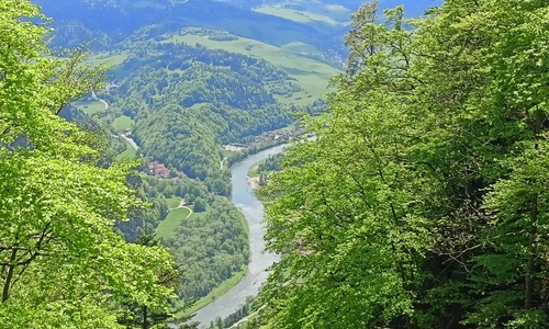 Widok na przełom Dunajca